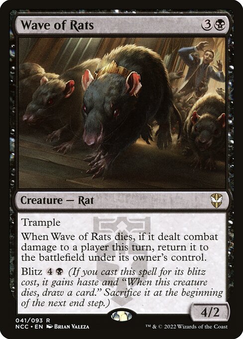 Wave of Rats - New Capenna Commander