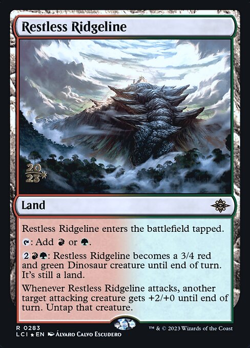 Restless Ridgeline - The Lost Caverns of Ixalan Promos