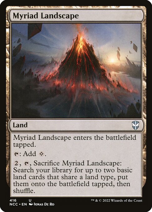 Myriad Landscape - New Capenna Commander