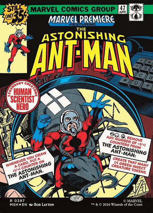 The Astonishing Ant-Man - Marvel Super Heroes - Borderless