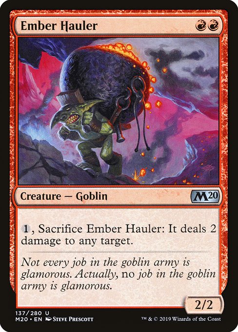 Ember Hauler - Core Set 2020