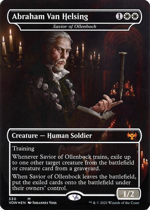 Abraham Van Helsing (Savior of Ollenbock) - Innistrad: Crimson Vow - Borderless