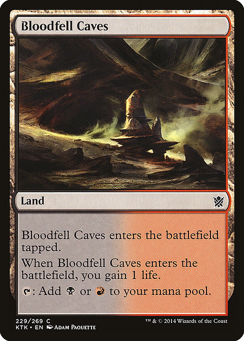 Bloodfell Caves - Khans of Tarkir