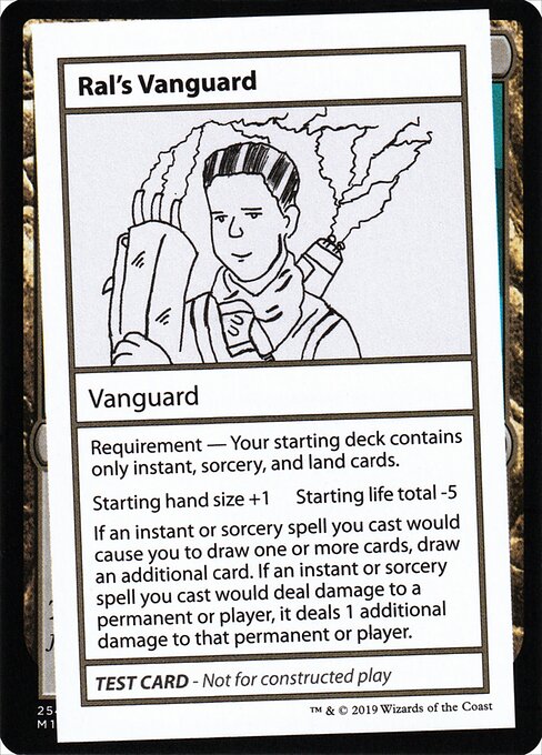 Ral's Vanguard - Mystery Booster Playtest Cards 2021