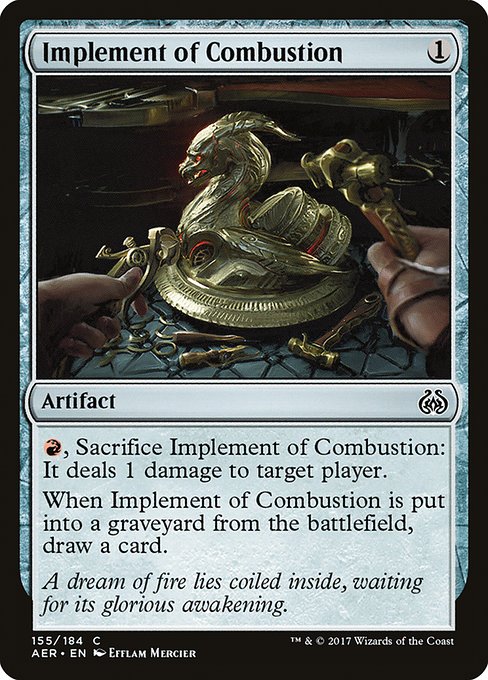 Implement of Combustion - Aether Revolt