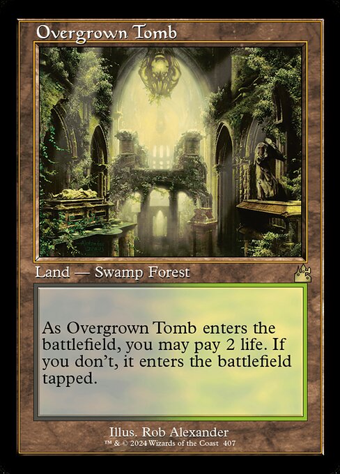 Overgrown Tomb - Ravnica Remastered