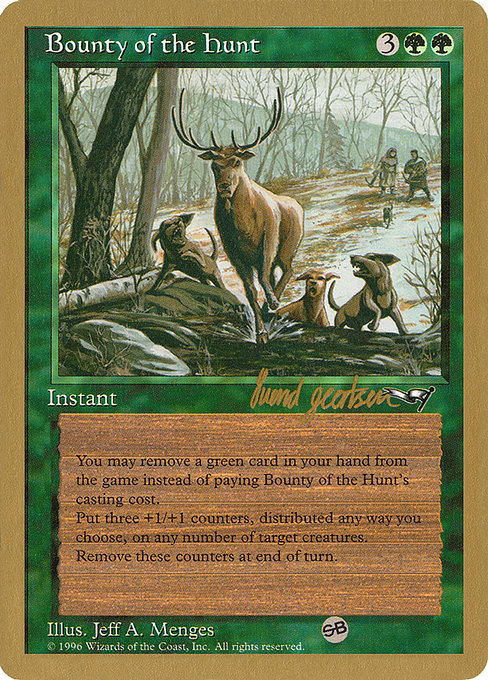 Bounty of the Hunt - World Championship Decks 1997