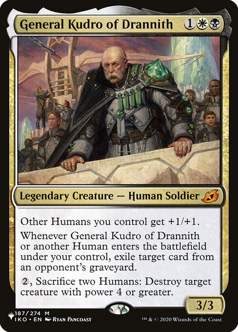 General Kudro of Drannith - The List