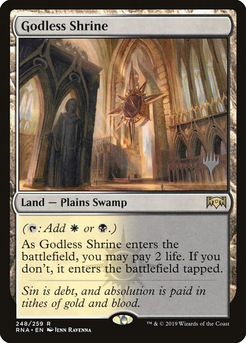 Godless Shrine - Ravnica Allegiance Promos