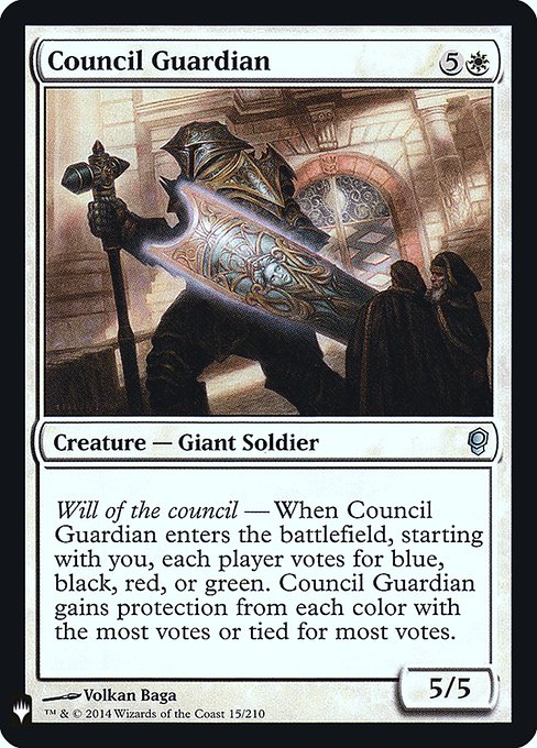 Council Guardian - The List