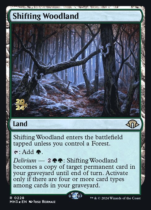 Shifting Woodland - Modern Horizons 3 Promos - Promo Foil