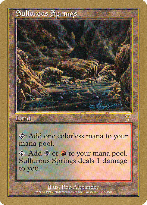 Sulfurous Springs - World Championship Decks 2001