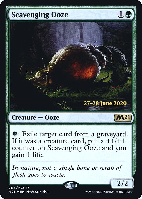 Scavenging Ooze - Core Set 2021 Promos - Promo Foil