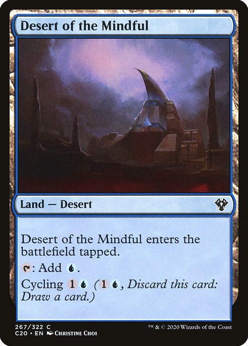 Desert of the Mindful - Commander 2020