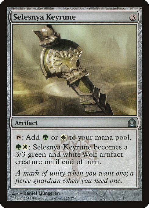 Selesnya Keyrune - Return to Ravnica