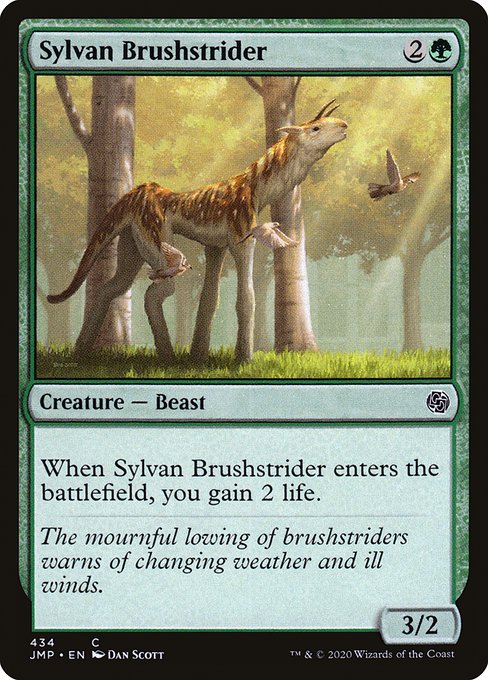 Sylvan Brushstrider - Jumpstart