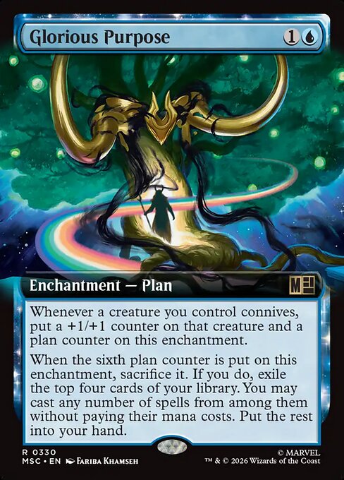 Glorious Purpose - Marvel Super Heroes Commander - Extended Art