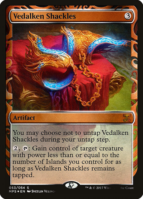 Vedalken Shackles - Kaladesh Inventions - Promo Foil