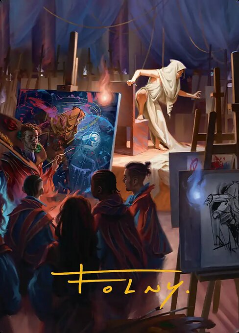 Archaeomancer - Secrets of Strixhaven Art Series - Borderless