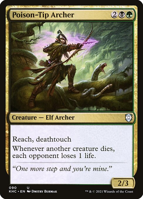 Poison-Tip Archer - Kaldheim Commander