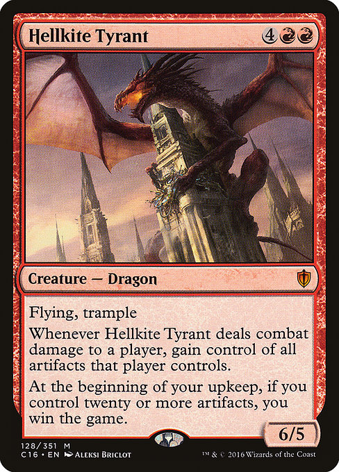 Hellkite Tyrant - Commander 2016