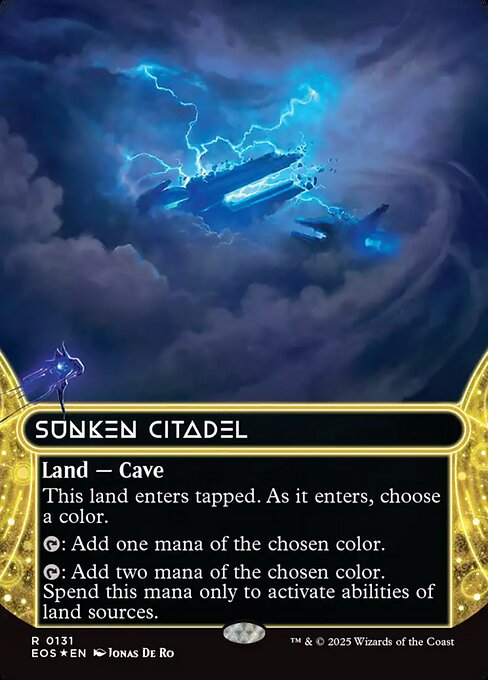 Sunken Citadel - Edge of Eternities: Stellar Sights - Galaxy Foil, Borderless