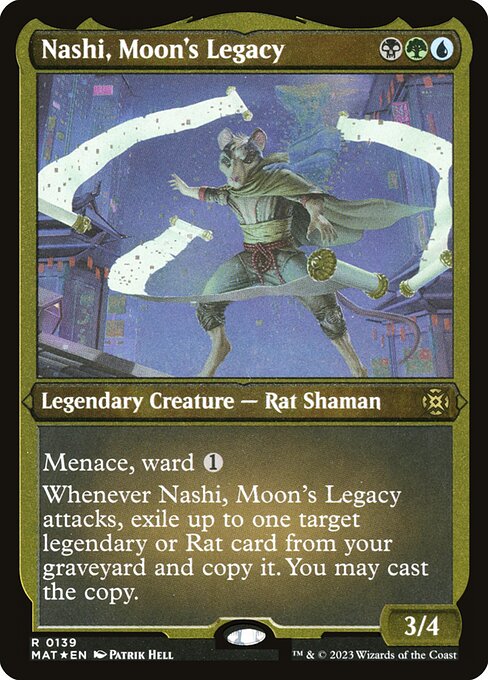 Nashi, Moon's Legacy - March of the Machine: The Aftermath - Etched Foil