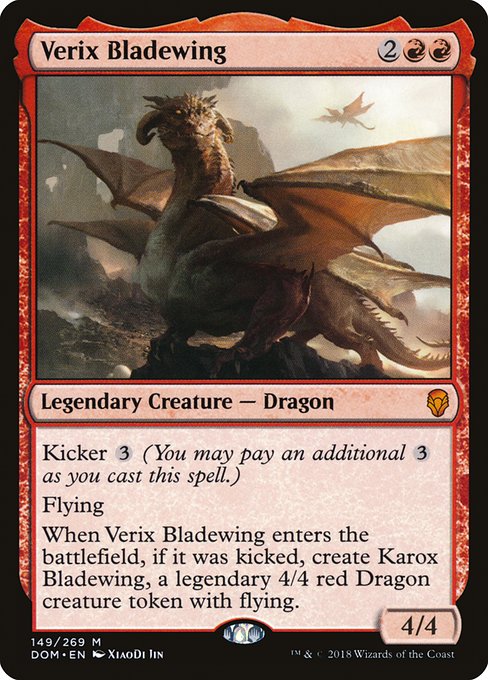 Verix Bladewing - Dominaria