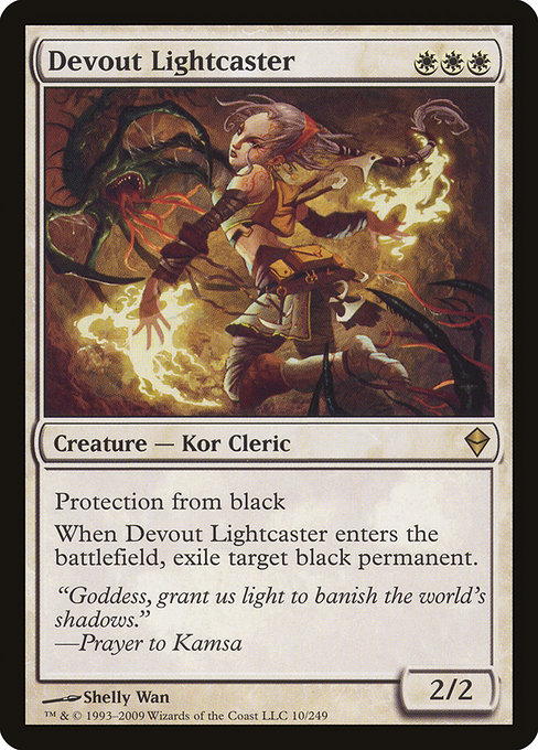 Devout Lightcaster - Zendikar