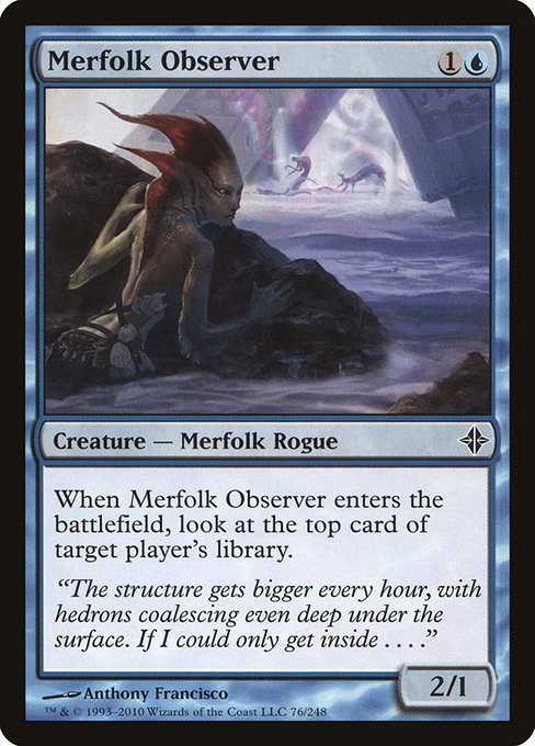 Merfolk Observer - Rise of the Eldrazi