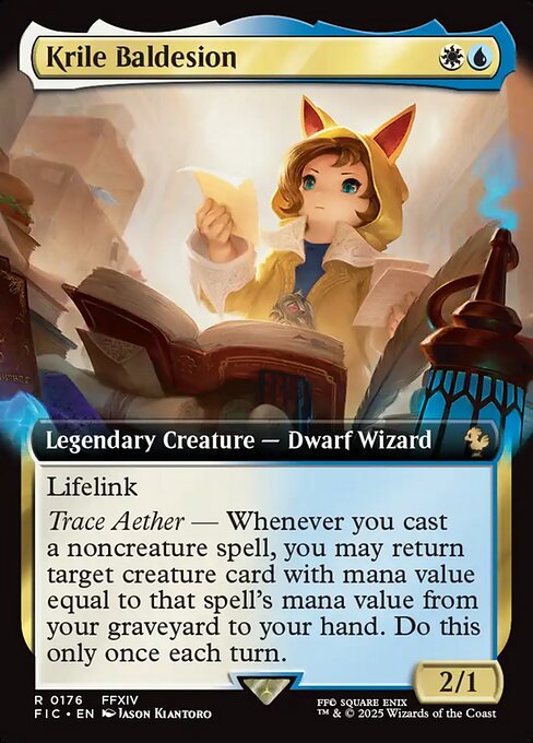 Krile Baldesion - Final Fantasy Commander - Extended Art