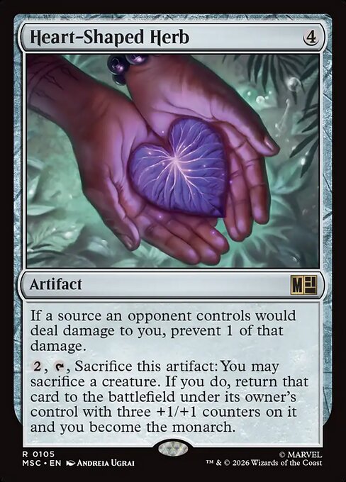 Heart-Shaped Herb - Marvel Super Heroes Commander