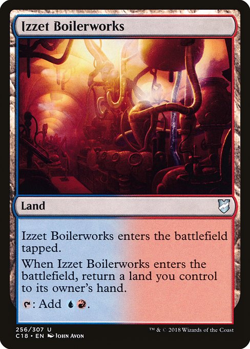 Izzet Boilerworks - Commander 2018