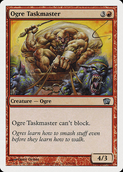 Ogre Taskmaster - Eighth Edition