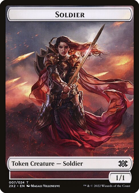 Soldier - Double Masters 2022 Tokens