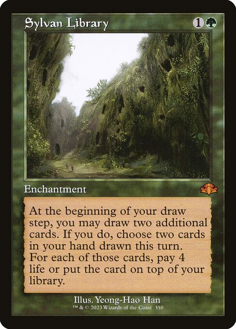 Sylvan Library - Dominaria Remastered