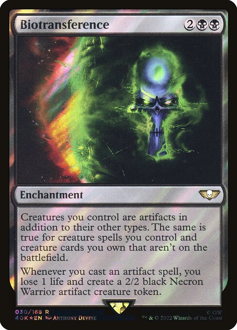 Biotransference - Warhammer 40,000 Commander - Surge Foil