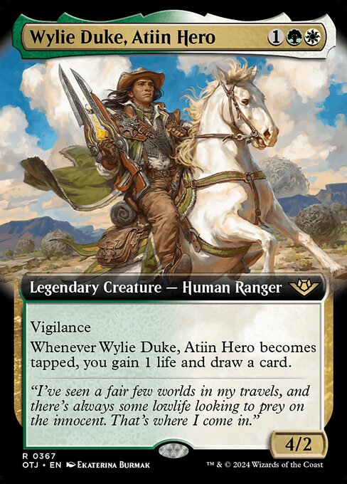 Wylie Duke, Atiin Hero - Outlaws of Thunder Junction