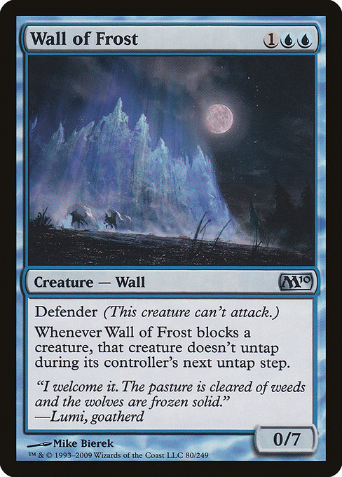 Wall of Frost - Magic 2010