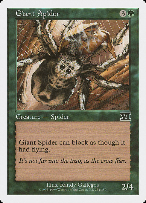 Giant Spider - Classic Sixth Edition