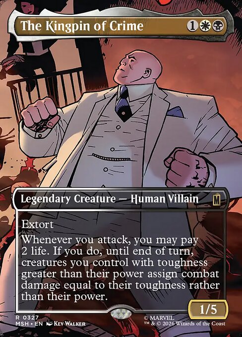 The Kingpin of Crime - Marvel Super Heroes - Borderless