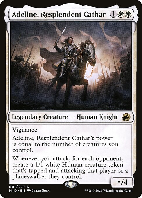 Adeline, Resplendent Cathar - Innistrad: Midnight Hunt