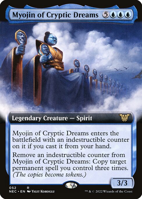 Myojin of Cryptic Dreams - Neon Dynasty Commander