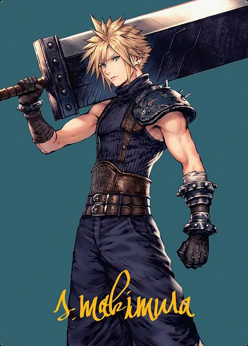 Cloud, Ex-SOLDIER - Final Fantasy Art Series