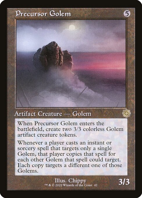 Precursor Golem - The Brothers' War Retro Artifacts