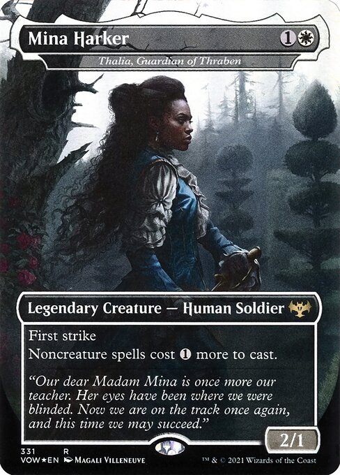 Mina Harker (Thalia, Guardian of Thraben) - Innistrad: Crimson Vow