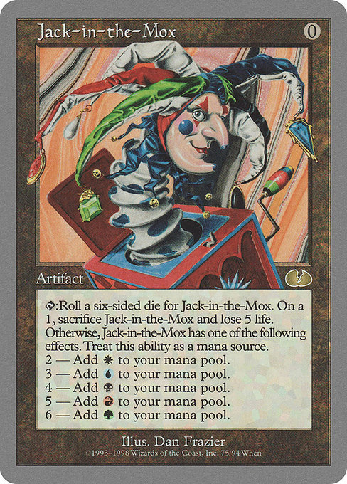 Jack-in-the-Mox - Unglued