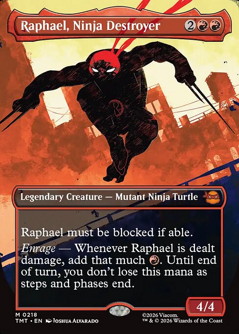 Raphael, Ninja Destroyer - Teenage Mutant Ninja Turtles - Borderless