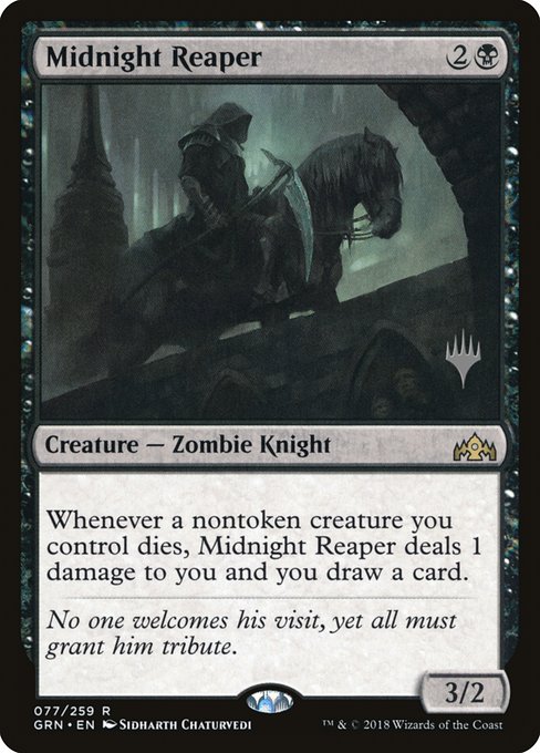 Midnight Reaper - Guilds of Ravnica Promos