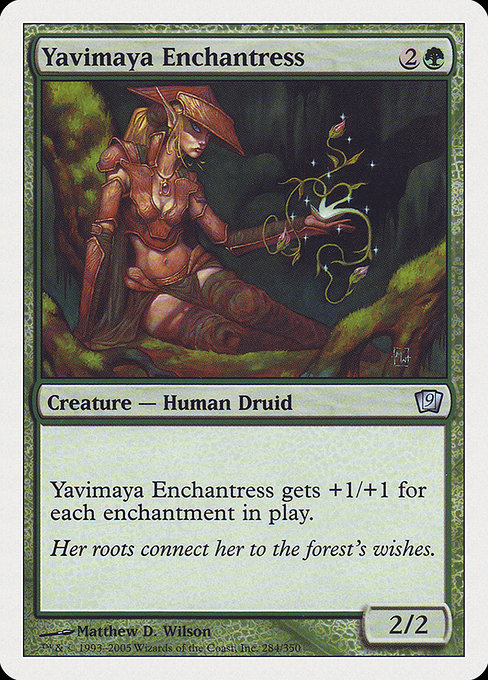 Yavimaya Enchantress - Ninth Edition